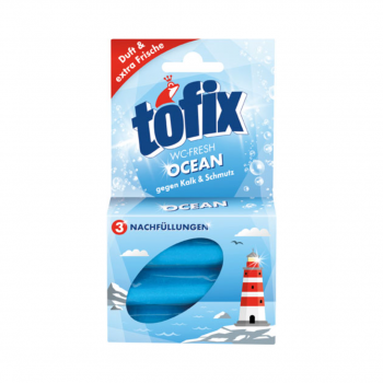 Tofix WC-Fresh Ocean, WC-Stein NACHFÜLLUNGEN